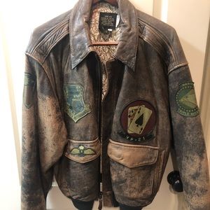 Avirex Leather Pilots Jacket
